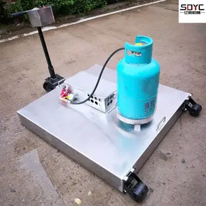 沥青路面加热板路面裂缝热修复工具手拉式地面坑槽修补机
