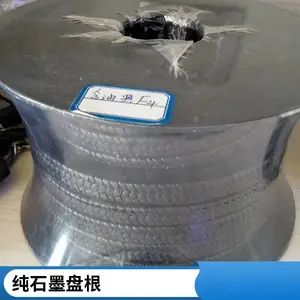 标准件柔性石墨盘根 10*10 高温高压石墨盘根生产厂家