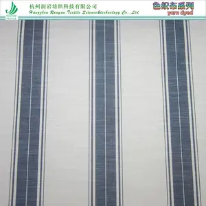 天丝粘胶棉竹节色织布190gsm莱赛尔粘胶棉色织面料