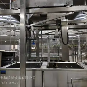 家禽屠宰设备 鸡宰杀设备 杀鸭子机械设备 宰杀鸽子流水线设备