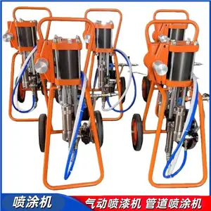 6525多功能气动腻子高压无气喷涂机 工程用内外墙腻子喷涂器 重50kg