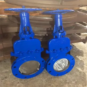临汾市机电市场软密封刀型闸阀DMZ73X-16P DN200暗杆污水闸阀