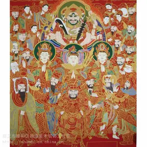 手绘各种佛像画神像画家庭供奉画寺庙道观壁画