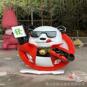 玻璃钢动物卡通雕塑 玻璃钢人物卡通雕塑 海南玻璃钢雕塑生产