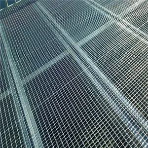 踏步平台钢格板 异型钢格栅板 排水沟盖板