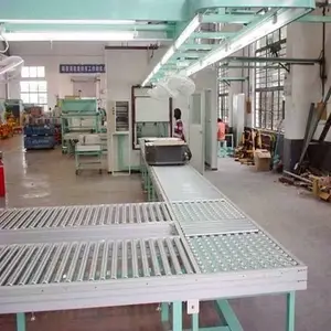 物流分拣线自动滚筒线水平输送滚筒线