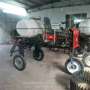 柴油三轮农药喷洒机 棉花杀虫打药机 小麦灭虫高喷杆喷雾器