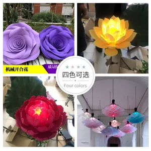 互动感应花 蓝洞文化 定制各种尺寸颜色 全国发货