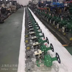 气动直通式调节阀_尼必可单座不锈钢调节阀_液体调节阀生产厂家