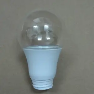 供应LED球泡灯外壳配件 A60透明球泡灯罩配年 LED灯泡外壳HY-1118 LED灯具灯壳