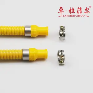 铠装管燃气管天然气管道管材热水器连接金属包覆软管