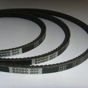 供应阪东汽车皮带RPF3480发动机13*1200Li带齿三角带BANDO