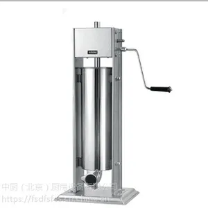 北京手动灌火腿肠的机器|小型5L手摇灌香肠机器|小型不锈钢绞肉灌肠机器