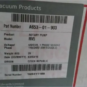 ֱ��EDWARDS����_�ͺ�RV5_������A65301903_ʵ������ձ�