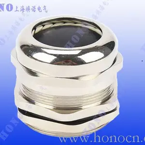 上海焕诺电气HONO带膜电缆接头 带膜格兰头 带防护膜填料函 带膜黄铜镀镍电缆接头 带膜尼龙格兰头