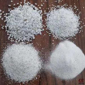 登峰供应精制石英砂 2-4mm水处理石英砂 喷砂除锈