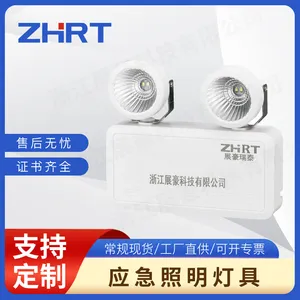 ZH系列集中控制型消防应急照明灯具(普通型) 双头消防应急灯 LED应急照明灯具 车间仓库照明灯