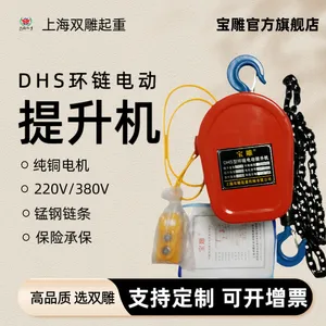 DHS电动葫芦电动环链提升机起重机链条1吨2吨3吨长度定制工厂发货