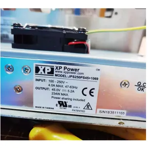 JPS250PS45美国XP工业医疗设备电源45.0V5.2A 234W