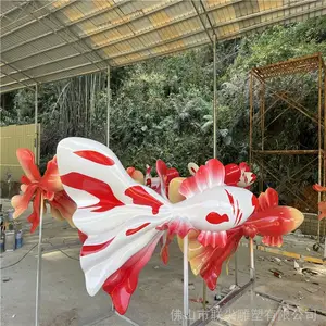 公园游乐场动物摆件 广西玻璃钢雕塑 户外景观雕塑小品