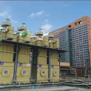 滚筒烘干机烟气处理设备 湿式静电除尘设备 QLHB