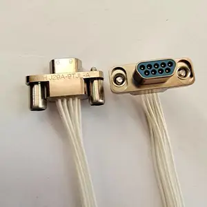 新出厂可现做J29A-51TJL-A-4锦宏牌压接电缆用矩形连接器