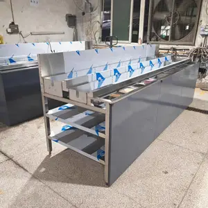 东莞捷客迅工厂食堂自助保温餐线 # 高校食堂称重取餐餐线 # 不锈钢电热保温称重餐线生产厂家