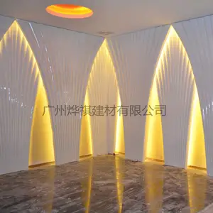 GRG定制厂家GRG造型KTV背景墙酒吧背景墙