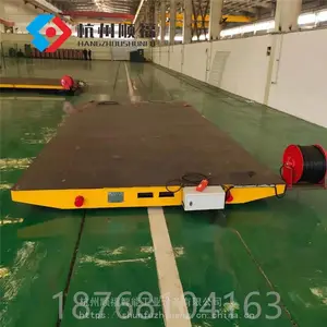 顺福智能10-50吨 电缆卷筒轨道平车 底台面平车 转运车【质保2年】