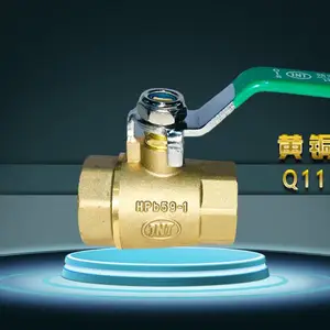 捷耐特黄铜球阀门Q11F-16T