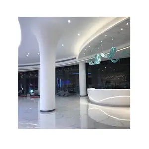 安星建材grg展厅GRG剧院GRG商场造型柱GRG包柱喇叭柱酒店GRG造型
