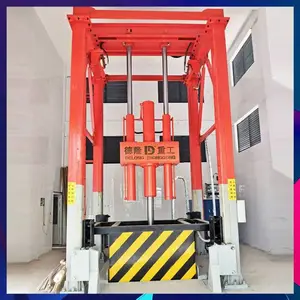 垂直式垃圾压缩机 乡镇垃圾中转站 立式环卫压缩设备