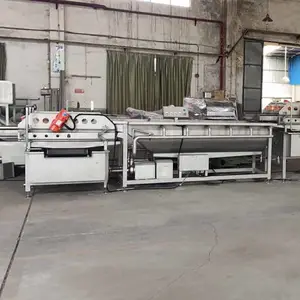 ȫ�Զ��߲���ϴ�� Ԥ�Ʋ˼ӹ��豸 �������������ˮ��ϴ�˻�