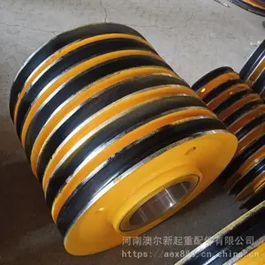 铸钢滑轮片 起重机钢丝绳滑轮 430*160