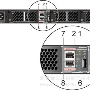 华为数据中心交换机CE6870-48S6CQ-EI 组合包(含双电源双风扇)