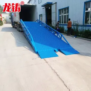 源头厂家8吨移动式液压登车桥DCQY-10T集装箱装车卸货升降机