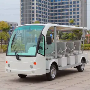 山东远信14座电动观光车 景区观光车