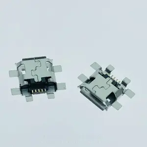 MICRO 5P ���ų���ĸ�� ȫ��ʽSMT ����1.3mm ��������