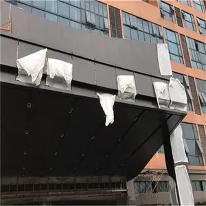 门头造型包边铝单板雨棚氟碳烤漆铝单板幕墙装饰