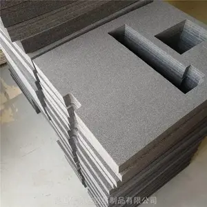 淮安防潮PE泡棉垫块 单面背胶IXPE泡棉 自粘CR黑色泡棉垫