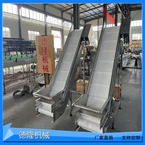 塑料链板输送机食品PP传送带轻型输送设备不沾料输送生产流水线