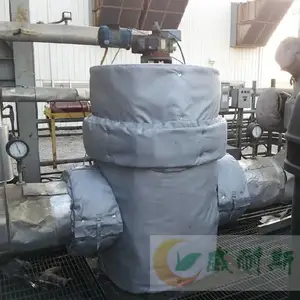 工业可拆卸阀门保温套 耐高温防火柔性阀门隔热保温套 厂家定制