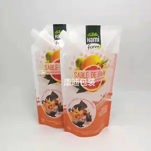 工厂直销饮料吸嘴自立袋 中药凉茶果汁液体袋 豆浆酱油包装袋