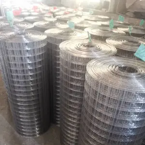 养殖建筑地基车库围栏使用的不锈钢电焊网可可镀锌抛光浸塑喷塑