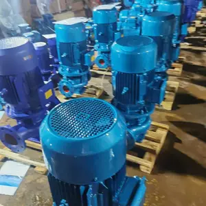 立式防爆离心泵 ISGB油泵 立式管道加压泵 ISG100-200 不锈钢 浙江众度泵业
