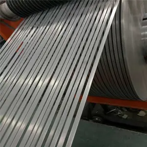 软态304不锈钢带分条 316L表面拉丝贴膜双面抛光