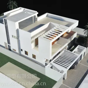 商业办公模型个体单体别墅办公沙盘模型室内沙盘制作定制建筑模型
