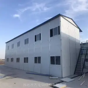 潍坊泡沫夹芯板 岩棉板 万隆 活动房材料 规格颜色可定制