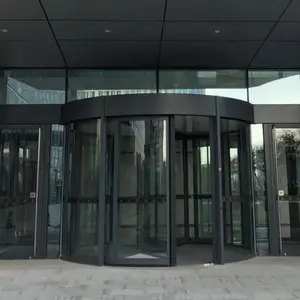 达博加瑞两翼自动旋转门三翼水晶旋转门维修保养电话4006248098