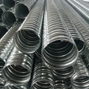 JBG-50mm圆形镀锌波纹管价格预制梁用波纹管桥梁波纹管